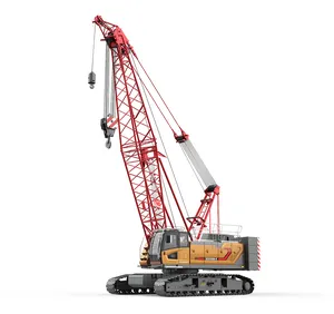 famous brand 85ton Crawler crane SCC850A-8 Maximum boom length 57m for cheap sale