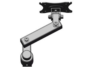 Supporto da Tavolo DL-T801L per <span class=keywords><strong>TV</strong></span> da 10-27 Pollici, Braccio Singolo in Acciaio 60cm, Montaggio VESA 100X100 75X75 - Product Image 4