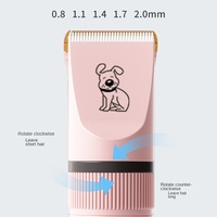 Tondeuse à poils pour chien, rasoir électrique pour animaux de compagnie, affichage LED, faible bruit, outil de toilettage pour chat, fournitures de beauté, modèle Kfk150