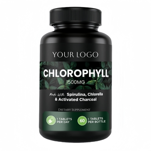 Penjualan laris ekstrak mulein Plus splin kualitas baik di atas suplemen warna hijau organik tablet <span class=keywords><strong>Chlorophyll</strong></span> untuk Kesehatan - Product Image 6