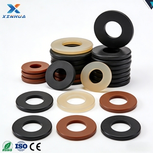 신화 맞춤형 고압 화학 저항성 <span class=keywords><strong>EPDM</strong></span> 산업용 밸브 및 펌프 씰링 고무 가스켓 - Product Image 1