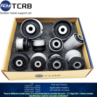 Kit de bagues de bras de suspension avant en caoutchouc TCRB 7L0407077 pour Audi Q7 VW Touareg 7L0412333A 7L0407183A 7L0407182D