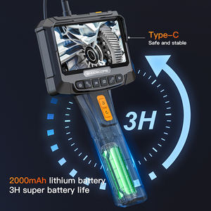 Vente en gros 8LED 360 degrés caméra <span class=keywords><strong>endoscopique</strong></span> électrique rotative HD 8.5mm capteur CMOS à double objectif pour la mécanique aéronautique automobile - Product Image 6