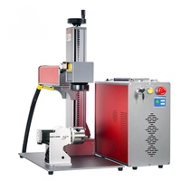 Máquina de Marcado Láser de Fibra CNC Inteligente 2.5D 3D Portátil de Sobremesa con Software EZCAD Compatible con Formatos DXF/PLT/AI/BMP/DST
