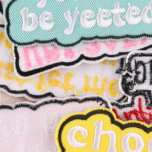 Hợp Thời Trang Vá Thêu Tốt Từ Cảm Hứng Báo Giá Túi Quần Áo Ăn Mặc Trucker Hat Thêu Vá Cho Phụ Nữ Người Đàn Ông Hat DIY - Product Image 2