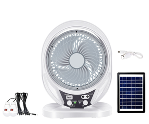 Ventilador de pie con control remoto para circulación de aire y refrigeración exterior, con opción de devolución y reemplazo. - Product Image 1