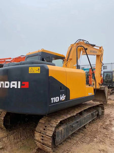 Used Hyundai R110 Crawler Excavator 11 Ton Medium Second Hand Digger Reliable Hydraulic Construction <b>Machine</b> Sale - Product Image 4