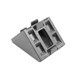 Góc bên phải nhôm hồ sơ kết nối khung 8/10 40x40 tam giác cấu trúc cho khe - Product Image 4