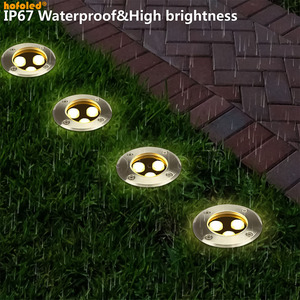 Lumière encastrée Hofoled pour aménagement paysager, éclairage extérieur encastré pour terrasse, jardin, <span class=keywords><strong>sol</strong></span>, IP67, lampe enterrée, lumière LED souterraine - Product Image 5