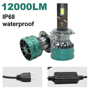 QIDEWIN H4 Car <b>LED</b> <b>Headlights</b> 30000Lm 70W Dual Beam High Low Beam Light For Auto Replacement - Product Image 5