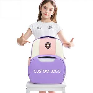 Custom Logo Kids Student Backpack Lightweight School Daypack for Kindergarten Elementary Promotional Gift Bag with OEM Printing