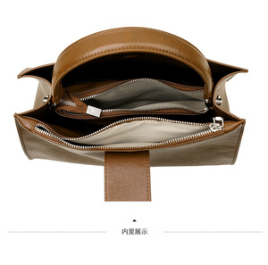 New High Quality Women Messenger Bags for Women Genuine Leather Handbags Crossbody Bags Ladies Shoulder Bags <b>Tote</b> Top-handle - Product Image 6