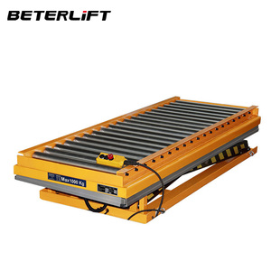 Plateforme élévatrice carrée rotative électrique fixe, élévateur à ciseaux simple, plateforme rotative carrée. - Product Image 4