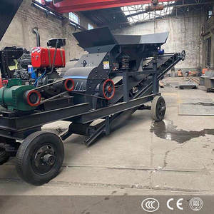 Broyeur à marteaux diesel pour le concassage du clinker avec composants de moteur et roulements pour la pierre - Product Image 4