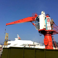 Grue de manutention embarquée sur plateforme offshore, à commande hydraulique intégrale, personnalisée