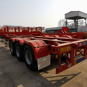 Chasis <span class=keywords><strong>Dolly</strong></span> Semirremolque Esquelético Usado de 3 Ejes para Contenedores de 20 Pies en Venta en Burkina Faso - Product Image 4
