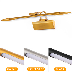 Modern Stainless Steel <b>Wall</b> Lamp LED Warm White 3500K Dimmable Surface <b>Mounted</b> for Bathroom 3-Year Warranty - Product Image 3