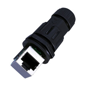 Connecteur réseau étanche Xilian RJ45, interface de connexion de câble à fibre optique extérieur, panneau de terminaison blindé pour réseau - Product Image 1
