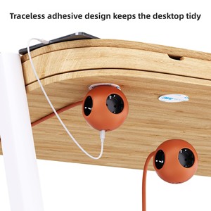 Multiprise à norme européenne la plus vendue sur <span class=keywords><strong>Amazon</strong></span>, design sphérique, multi-prises, chargement USB, conforme aux normes européennes (modèle E31E32) - Product Image 4