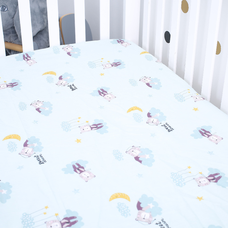 Постельное белье для новорожденных 100% хлопок подходит для кроватки стандартного размера