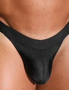 Suspensorio Gay de Algodón Negro de Alta Calidad, Cintura Ancha, Sexy, Tanga, Ropa Interior Masculina - Product Image 5