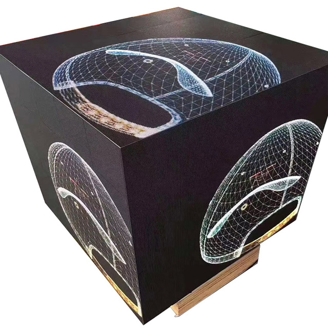 P5 Indoor Outdoor Creative Advertising Cube Full Color Led Display