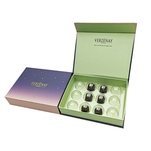 Tùy chỉnh món tráng miệng khay nhựa chèn cho 4/6/12/24 BONBON Hộp sô cô la - Product Image 3