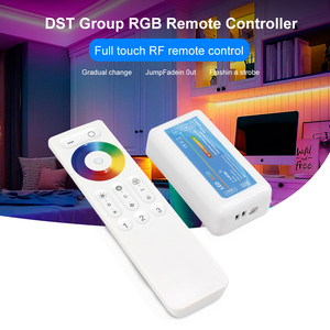 Лидер продаж DC12 24V RGBW RGB CCT двухцветный Одноцветный 2,4G 3 зоны сенсорный пульт дистанционного управления - Product Image 2