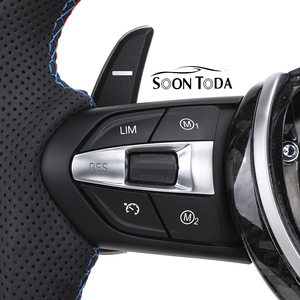 Volante Stile <span class=keywords><strong>M</strong></span> per BMW Serie 3, Serie 5, M3, M4, M5, M6, F10, F15, <span class=keywords><strong>F20</strong></span>, F22, F25, F30, F31, F32, F36, E70, E71, E90, E91, X1, X3, X4, X5 - Product Image 4