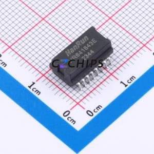 Transformador LAN HR641643E SMD-16P, Inductor de 12.7x9.5mm - Product Image 1