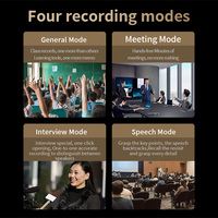 Enregistreur vocal numérique VORMOR M5 intelligent à réduction de bruit, processeur octa-core haute vitesse, enregistreur vocal numérique