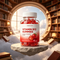 Gummies véganes de vitamine B12 pour la santé du système nerveux et le soutien de l'humeur – Fabricant de marque privée avec logo personnalisé