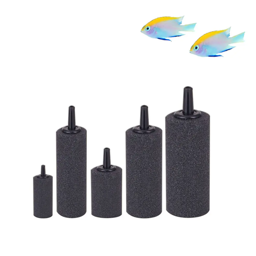 Pierres à bulles d'oxygène pour Aquarium, 4x2 pouces, cylindre, accessoires de haute qualité, nouveauté