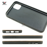 Coque de téléphone portable en bois personnalisé, pour iPhone, en bambou, gravure au Laser, antichoc, nouvelle collection