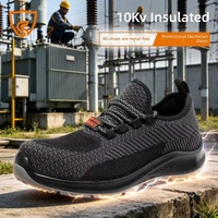 Chaussures de sécurité respirantes Saigu, anti-écrasement, anti-perforation, isolées, chaussures de protection du travail, chaussures de travail élégantes et légères