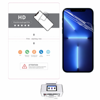 Protection d'écran mate HD ultra-fine en TPU anti-lumière bleue personnalisée OEM ODM pour la vente au détail F300 pour 15 16 17 Pro Max