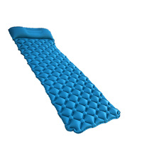 Tapis gonflable d'extérieur ZJFIT en TPU avec coussin, gonflage à l'air, antidérapant, imperméable, tapis de pique-nique