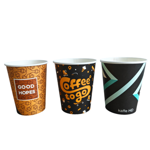 Gobelets en papier jetables à paroi simple 7oz/8oz/9oz pour boissons chaudes - Product Image 2