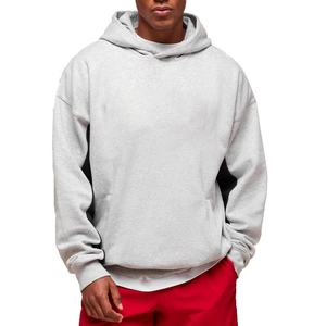 Sudadera con Capucha de Algodón de Alta Calidad para Hombre Joven, Holgada y Versátil, Informal, Talla Grande - Product Image 6