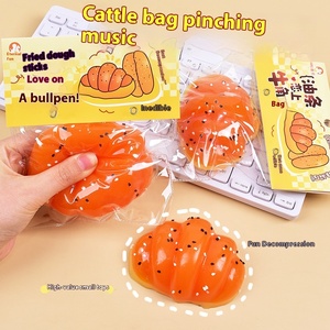 Super Soft EVA Squeeze Toy Internet Red Food Play Decompression Music Hornbag with Slow <b>Rebound</b> Feature - Product Image 2