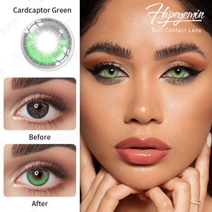 Lentes de Contacto de Color Haipurecon con Graduación Anual, Lentes de Contacto Azules para Cambiar el Color de los Ojos - Product Image 3