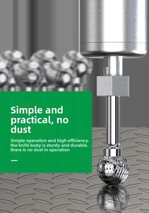 Độ cứng cao loại D <span class=keywords><strong>Carbide</strong></span> Rotary Burr Set D3-16mm Tungsten <span class=keywords><strong>Carbide</strong></span> Rotary Burrs các tập tin quay cho chamfer và đánh bóng - Product Image 6