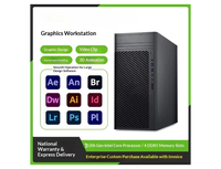 Nouvelle station de travail informatique AI GPU DELLT3680 Core I7 20 cœurs pour graphisme/conception, modélisation, rendu vidéo, port de mémoire USB, origine Chine