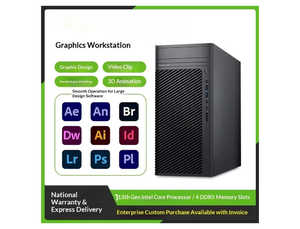 Nouvelle station de travail informatique AI GPU Intelligence DELLT3680 <span class=keywords><strong>Core</strong></span> <span class=keywords><strong>I7</strong></span> 20 cœurs, graphiques/conception, modélisation, rendu vidéo, port de mémoire USB - Product Image 5