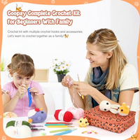 Kit de Crochet Amigurumi DIY - Je cherche un fournisseur de kits de crochet Stella Li - Fournitures de crochet avec fil pour débutants