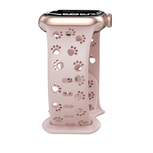 Cinturino in Silicone per Apple Watch serie 6 7 8 9 cinturino di ricambio 41 45 49mm - Product Image 2