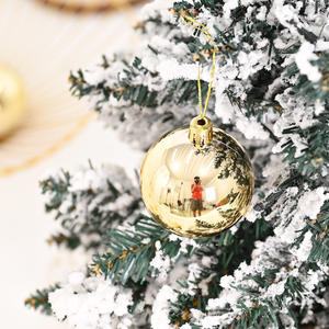 Bolas de Navidad de plástico de alta calidad 2025, Bola de Navidad decorativa impermeable, ampliamente utilizada para decoraciones de fiesta - Product Image 3