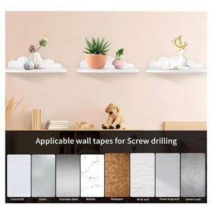 Moderno bianco in legno massello mensola a parete per soggiorno a <span class=keywords><strong>nuvola</strong></span> di mobili decorativi per bambini per uso domestico - Product Image 3