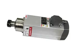 Diskon Besar-besaran Motor Spindle Persegi 3,5 KW Er25 Rpm Tinggi Berpendingin Udara untuk Mesin Ukir Cnc