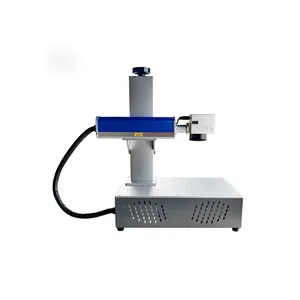 Colour Fiber Laser Marking Machine Price Pigeon Ring/bird Ring Tools RAYCUS Laser Source Pictures Watch Back Engraving for Sale